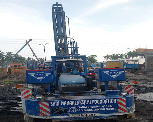 TRACTOR MOUNTED RIG
